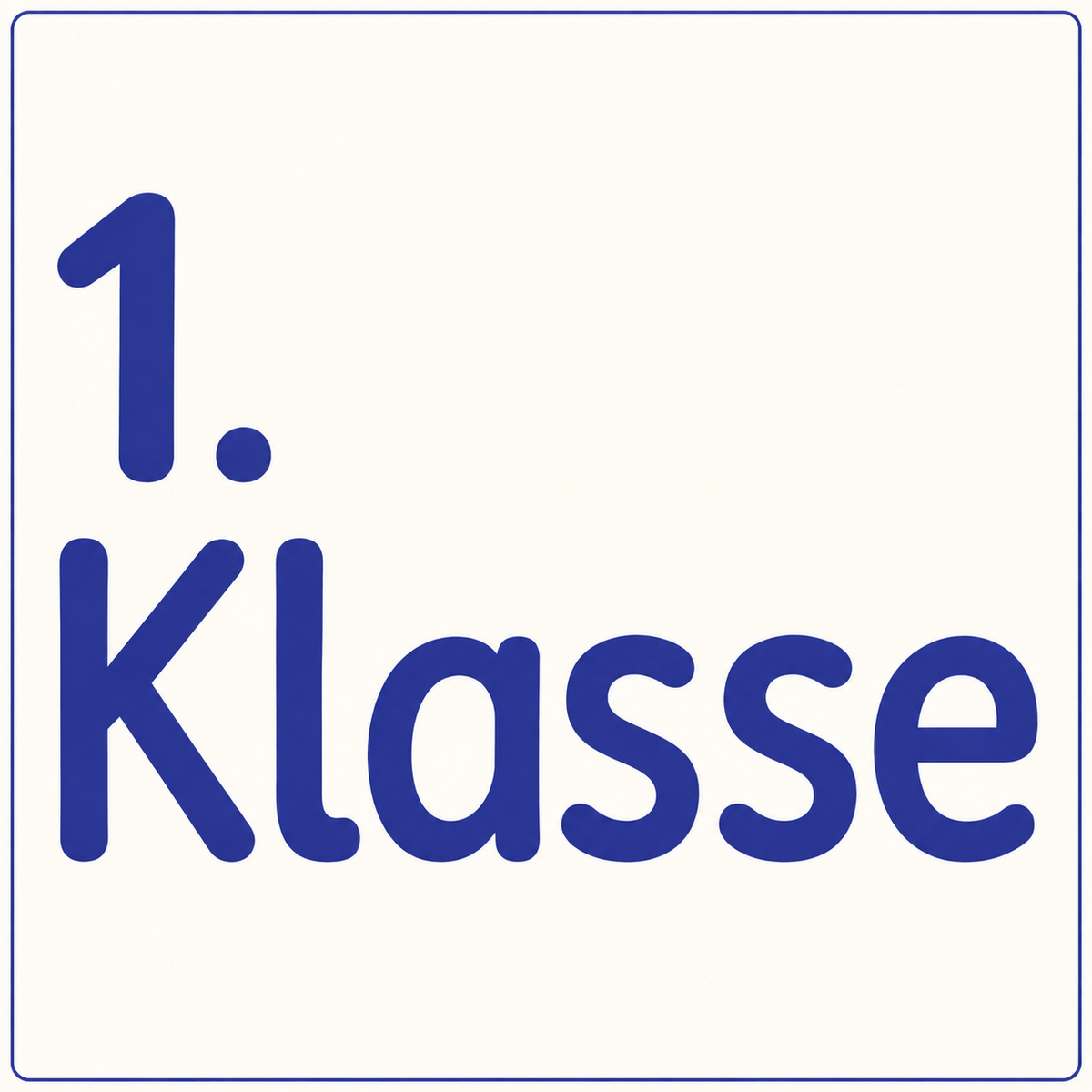 1. Klasse