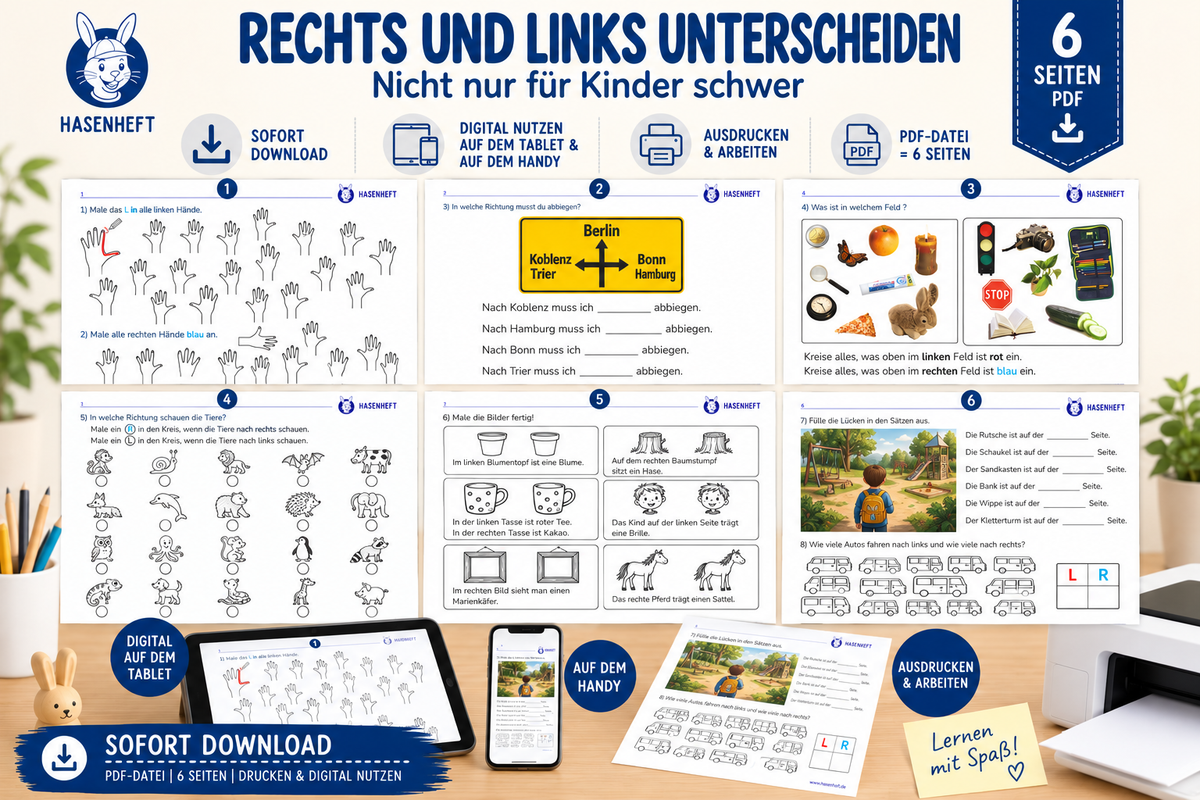 Rechts und Links unterscheiden